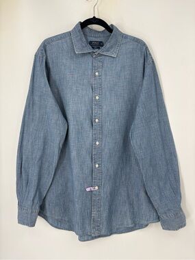 Polo Ralph Lauren Chambray Oxford Soft Size XXL